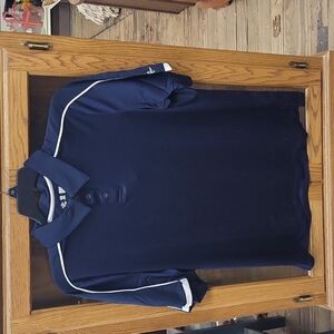 Alleson Athletic blue polo shirt